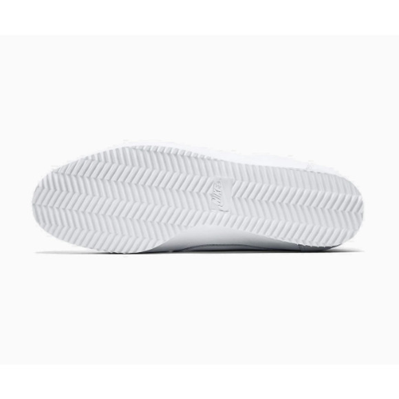 Nike Classic Cortez Premium Leather \'No Swoosh\' | White Red Blue | Men\'s SZ 8.5
